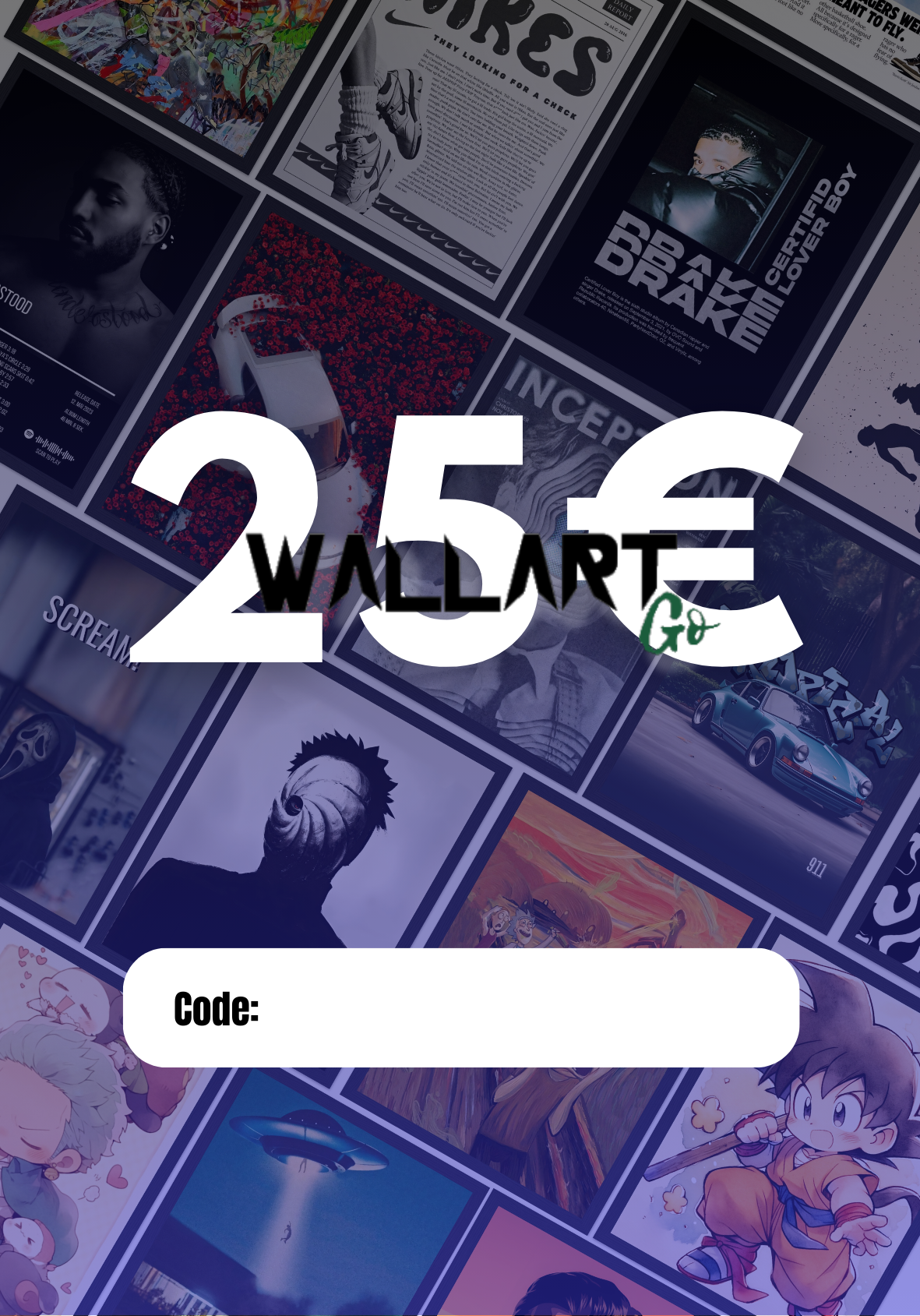 WallArtGo-Geschenkgutschein