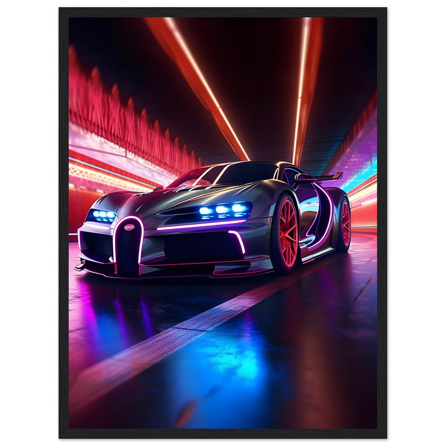 Bugatti Chiron - Poster