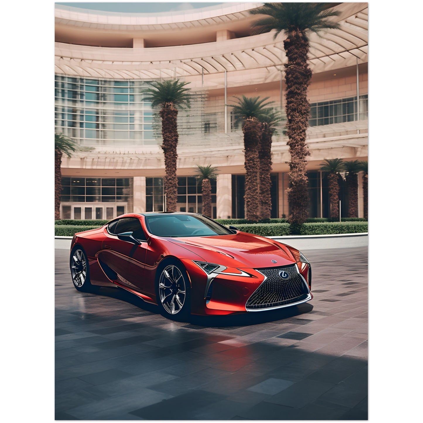 2020 Lexus LC 500 - Poster