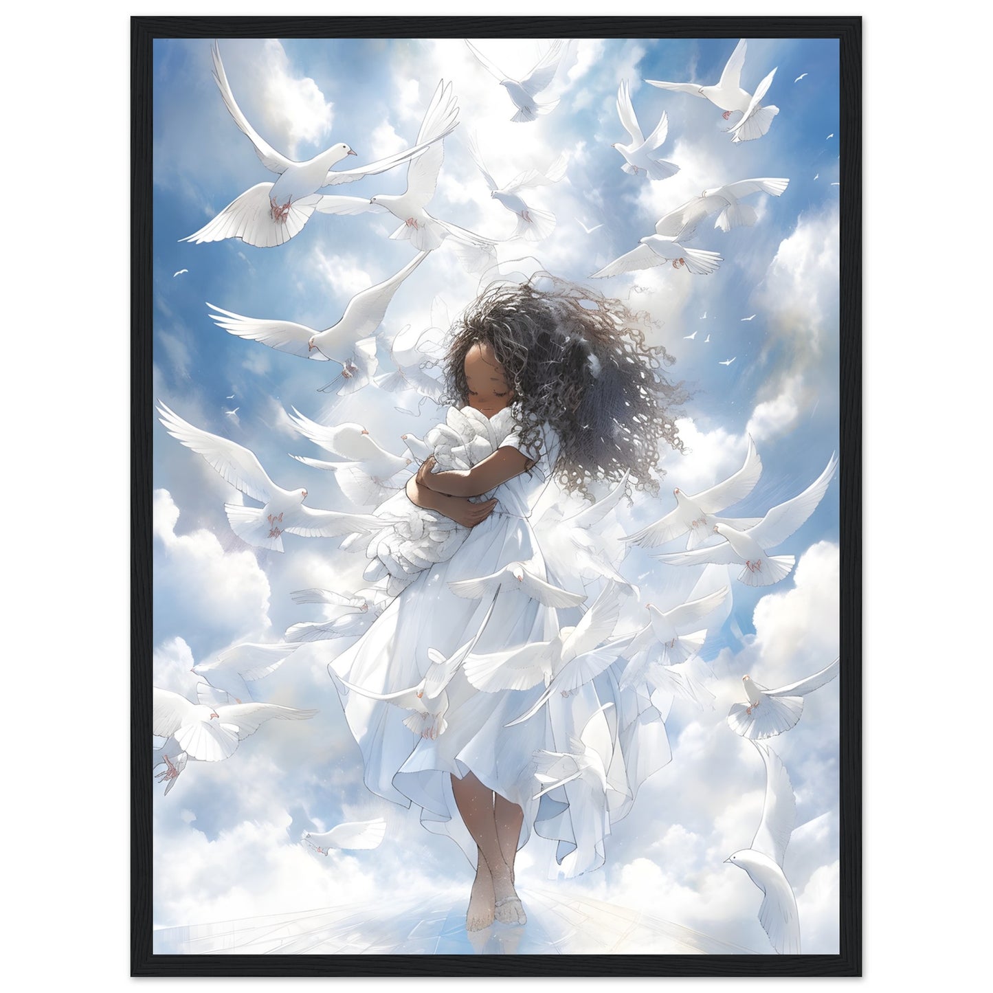 Dancing with the Clouds - Poster