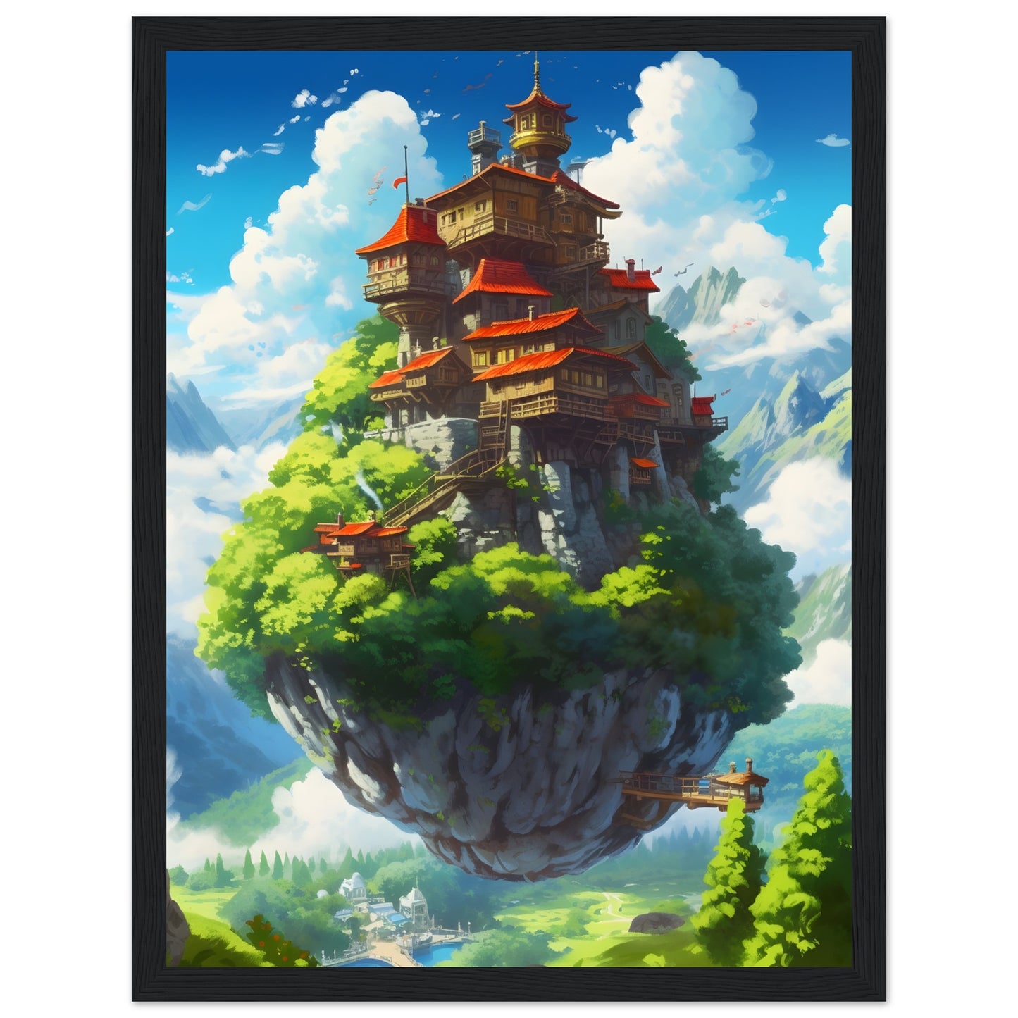 Flying Island - Poster