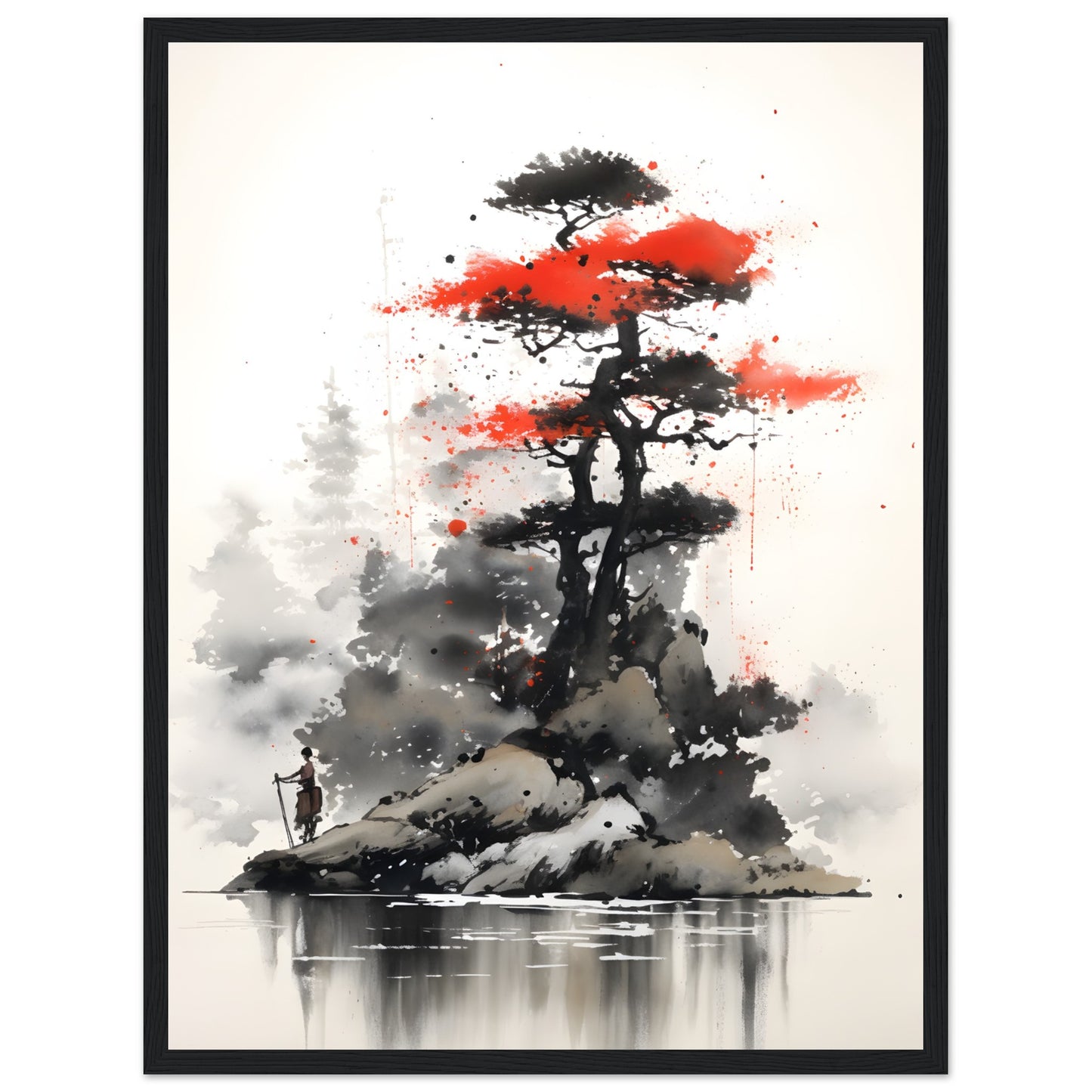 Zen in Tinte - Poster