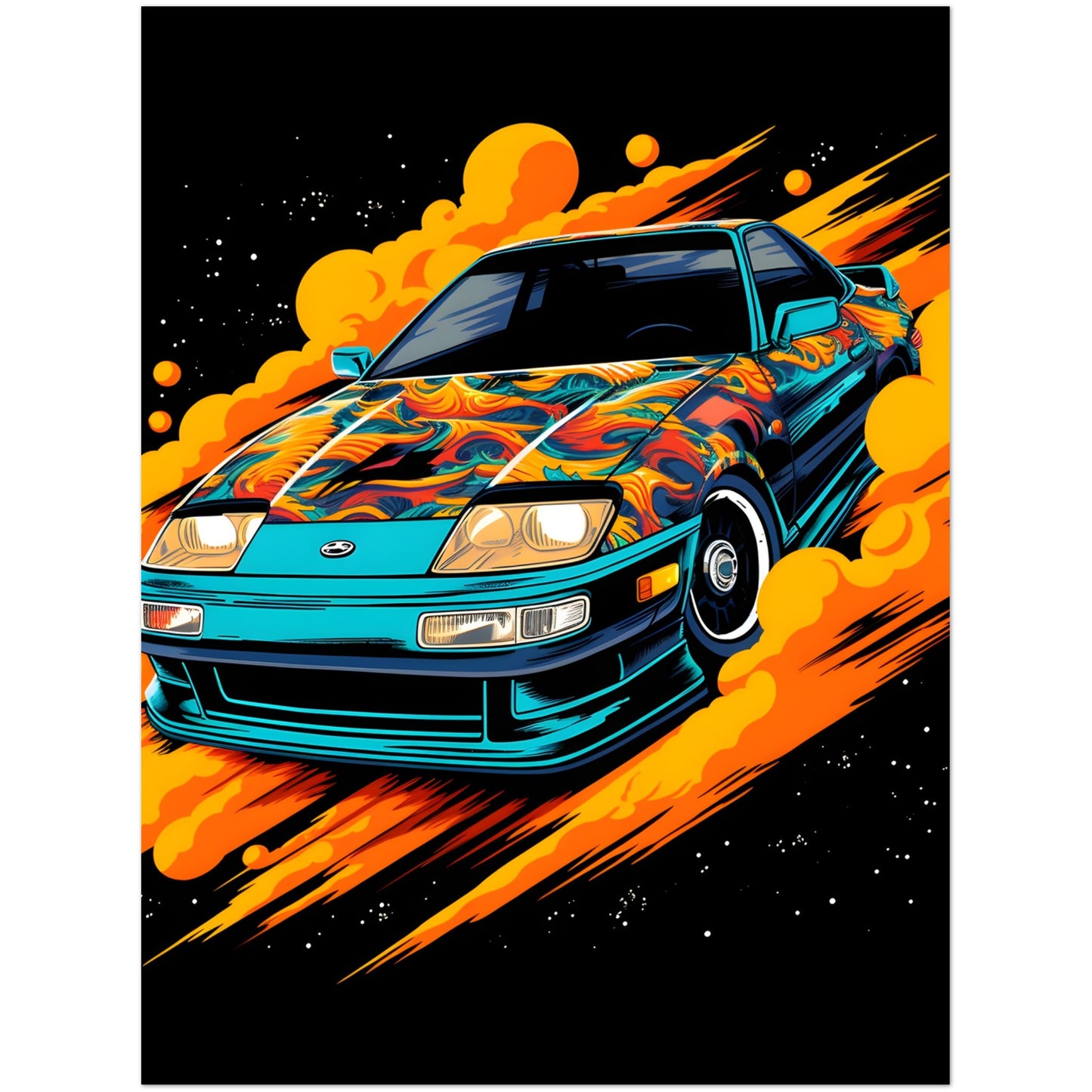Nissan 300ZX - Poster