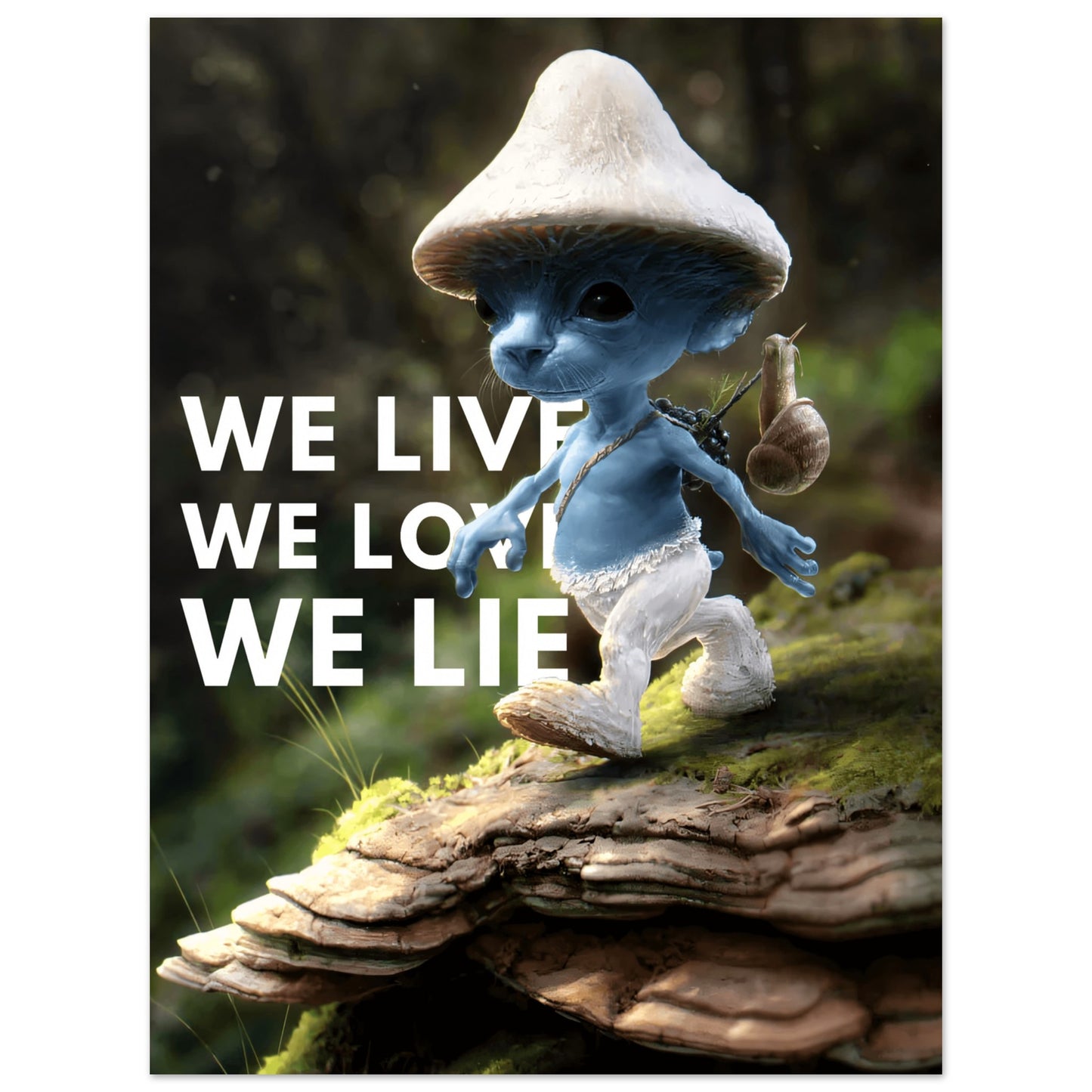 Smurf Cat - Poster