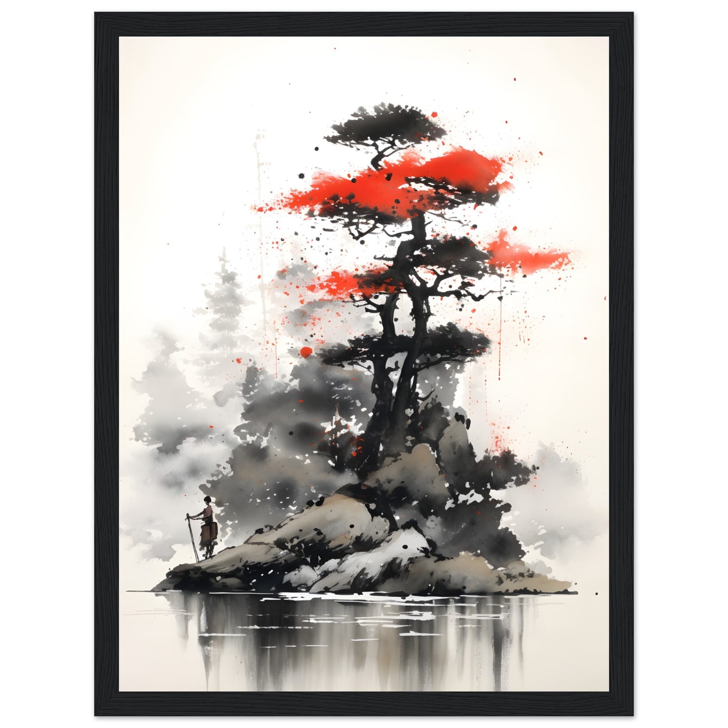 Zen in Tinte - Poster