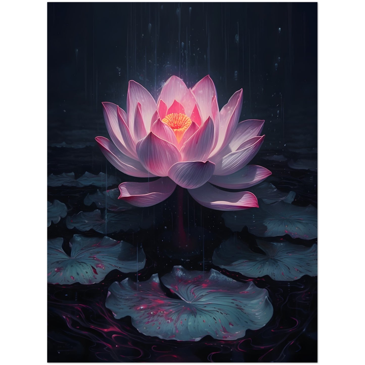 Pink Lotus - Poster