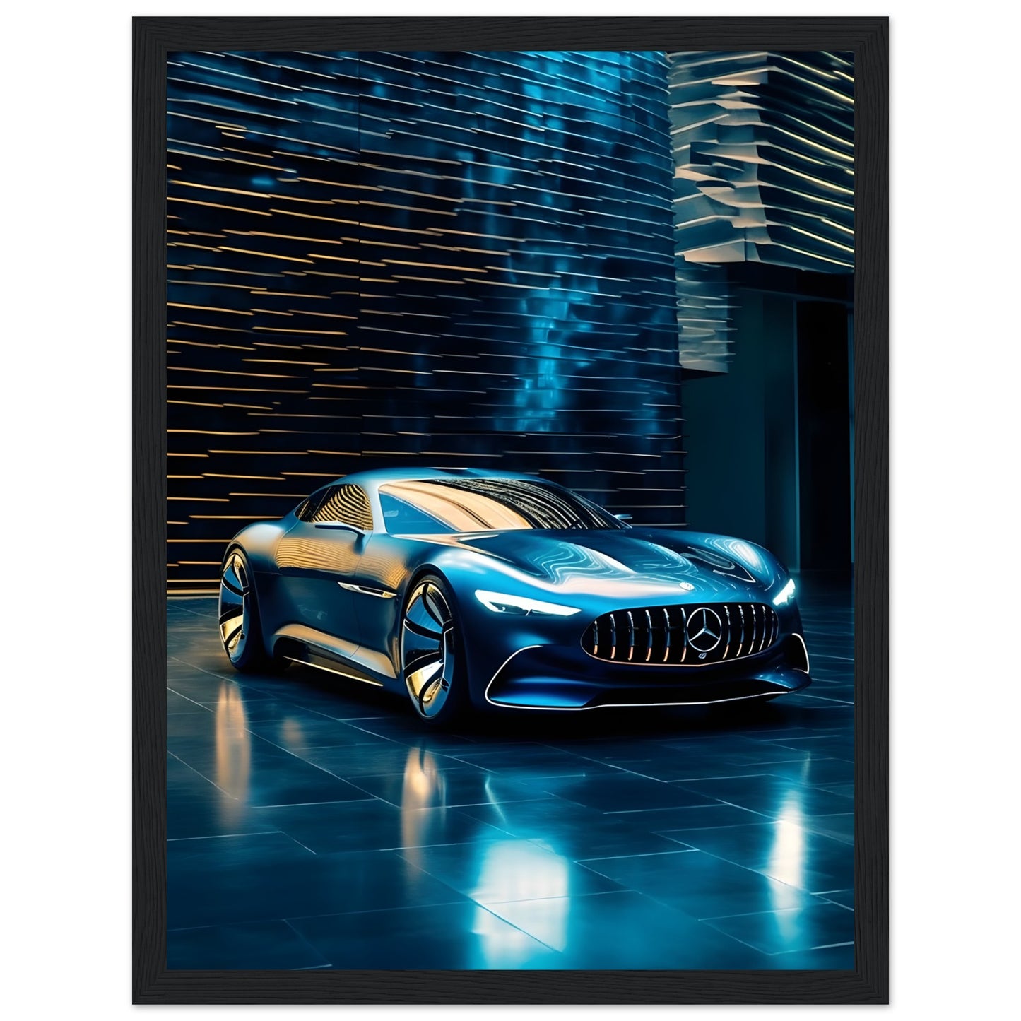 AMG GT Concept - Poster