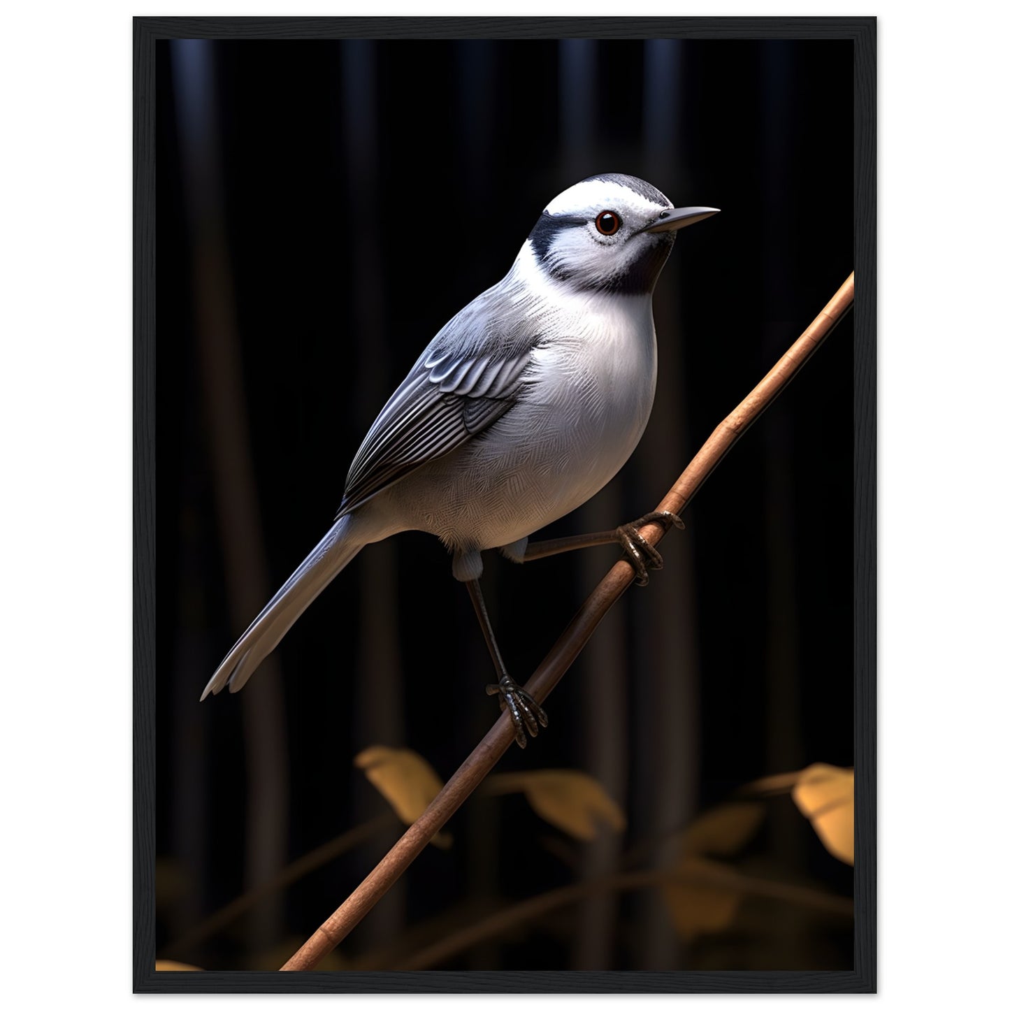 Enchanting Japanese Songbird - Poster