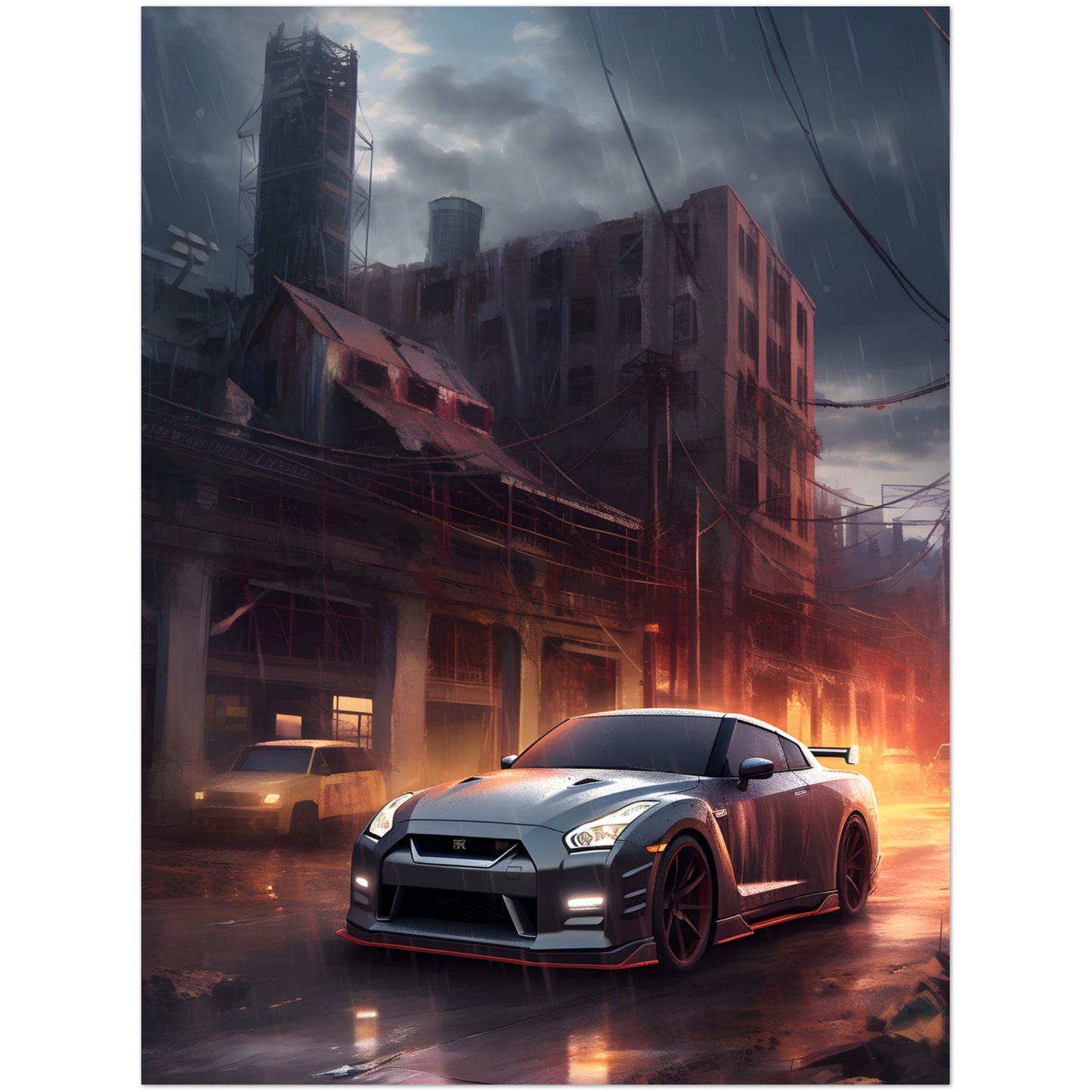 Nissan GT-R - Poster