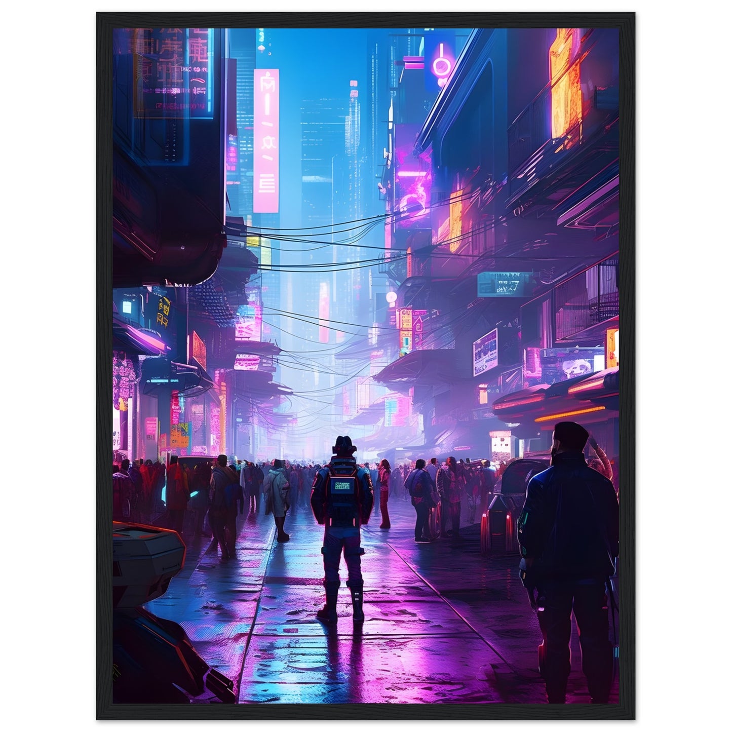 Techno Noir - Poster 