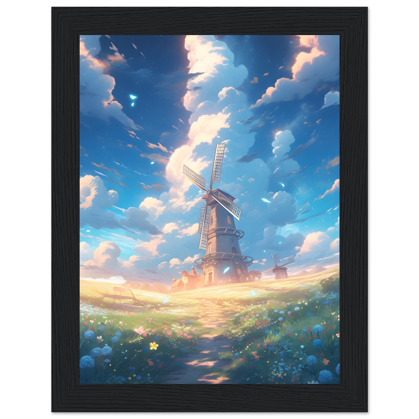 Beautiful Windmill - Poster