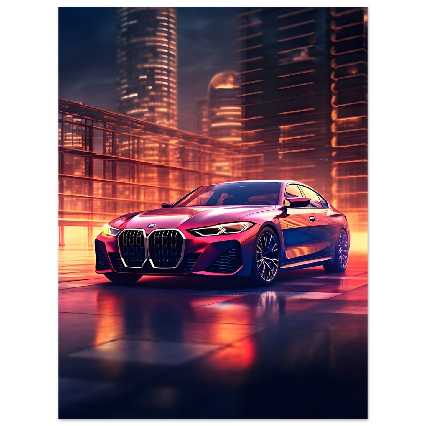 BMW i4 - Poster