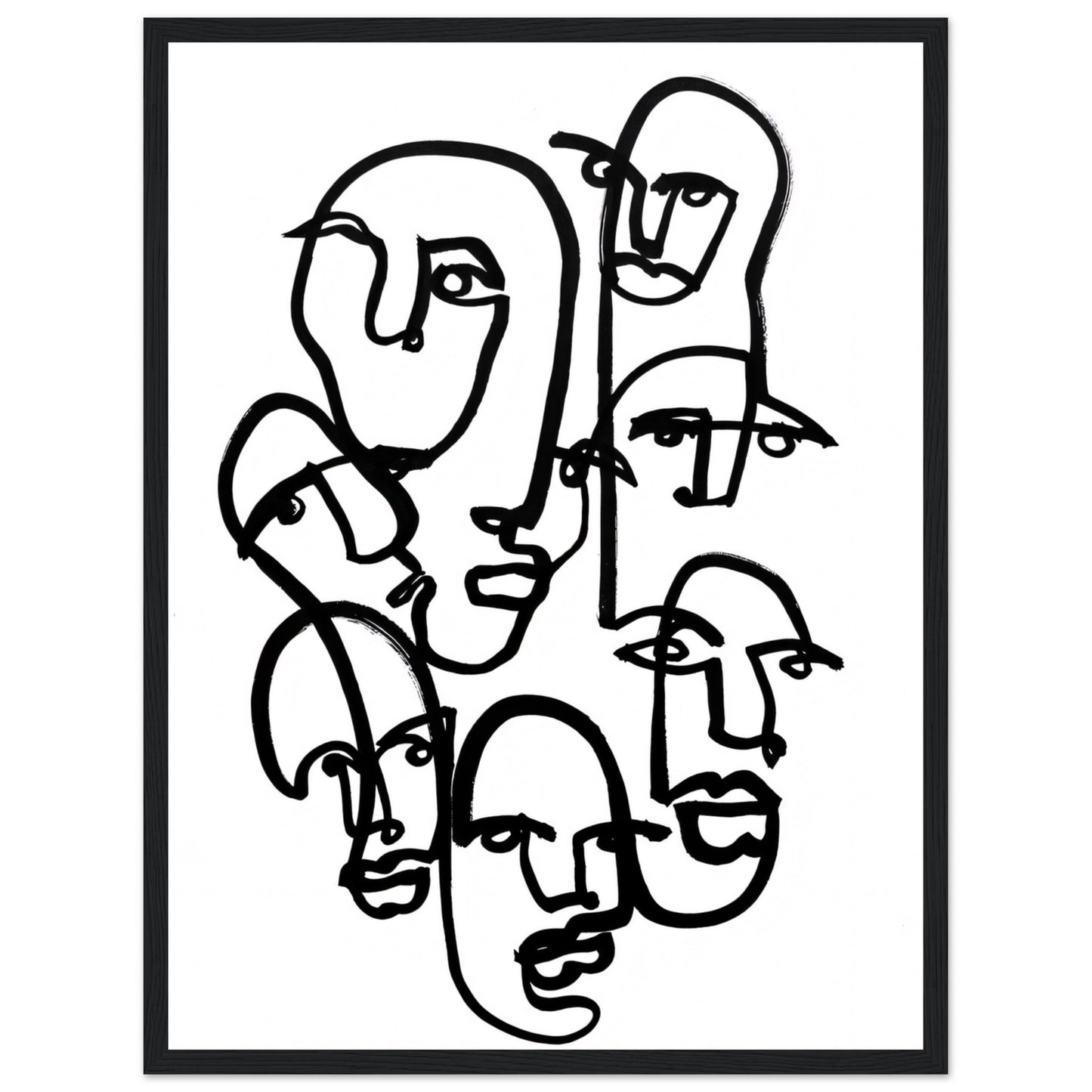 Faces - Poster