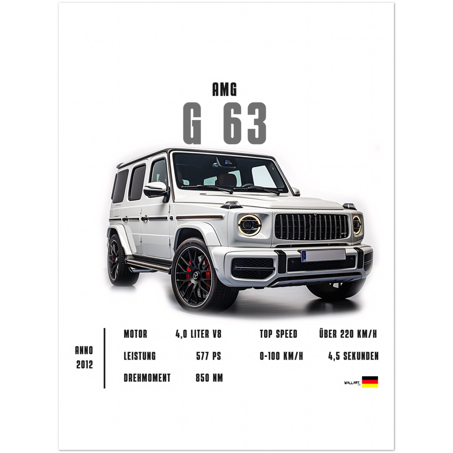Detailed AMG G 63 - Poster