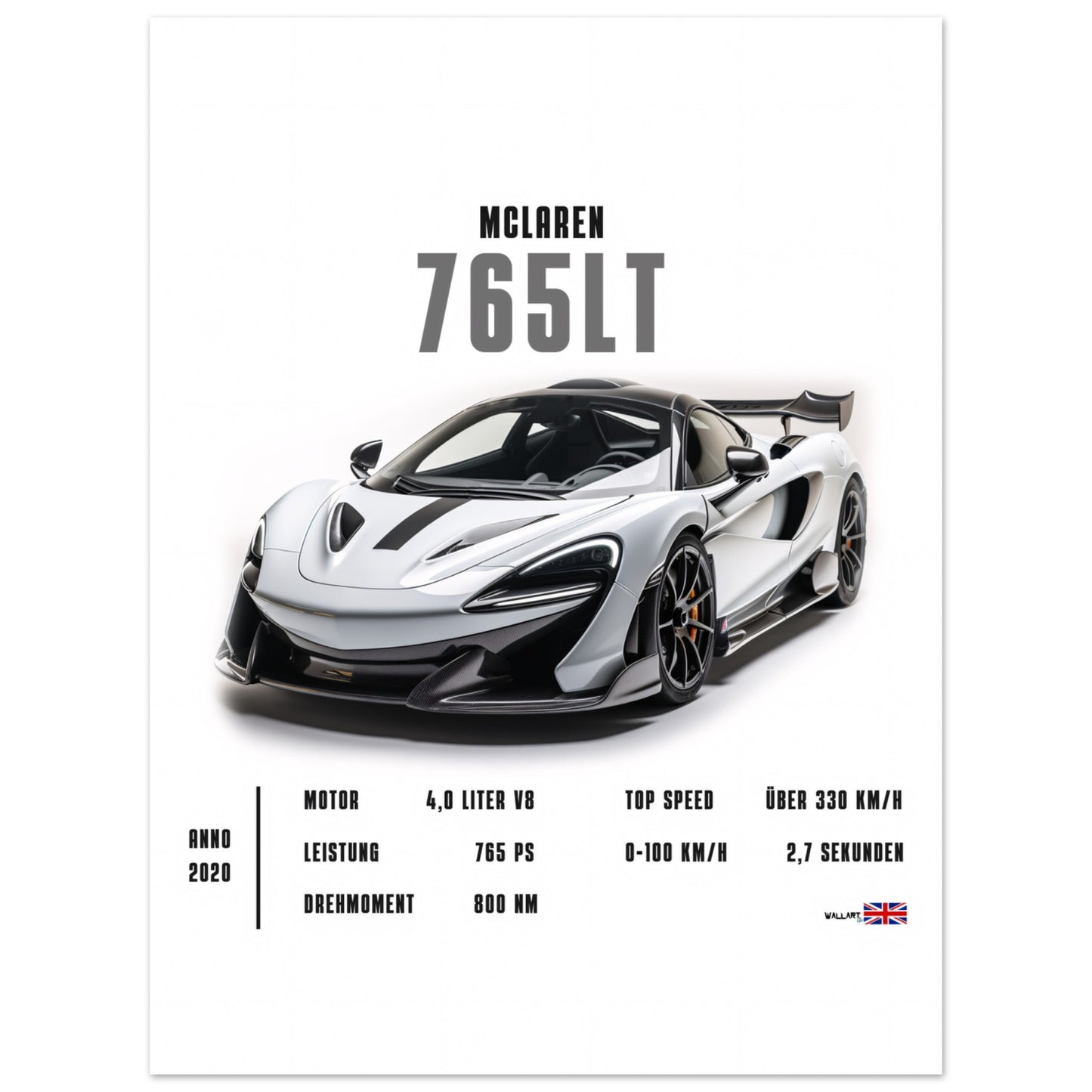 Detailed 765LT - Poster