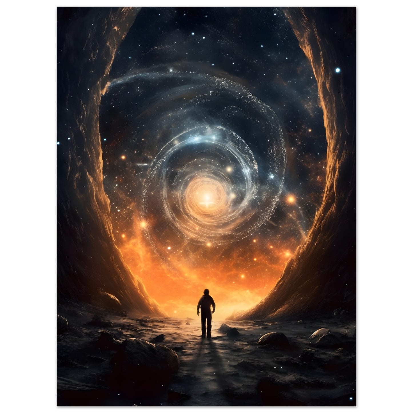 Distant Galaxies - Poster