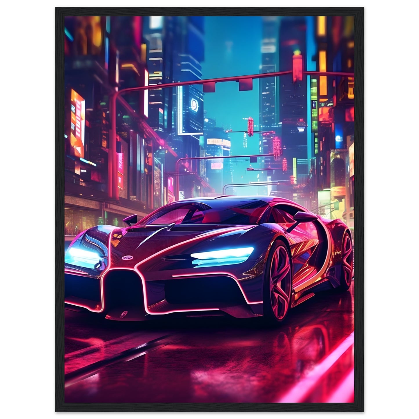 Bugatti Chiron - Poster