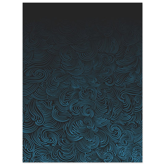 Twirl Lines - Poster
