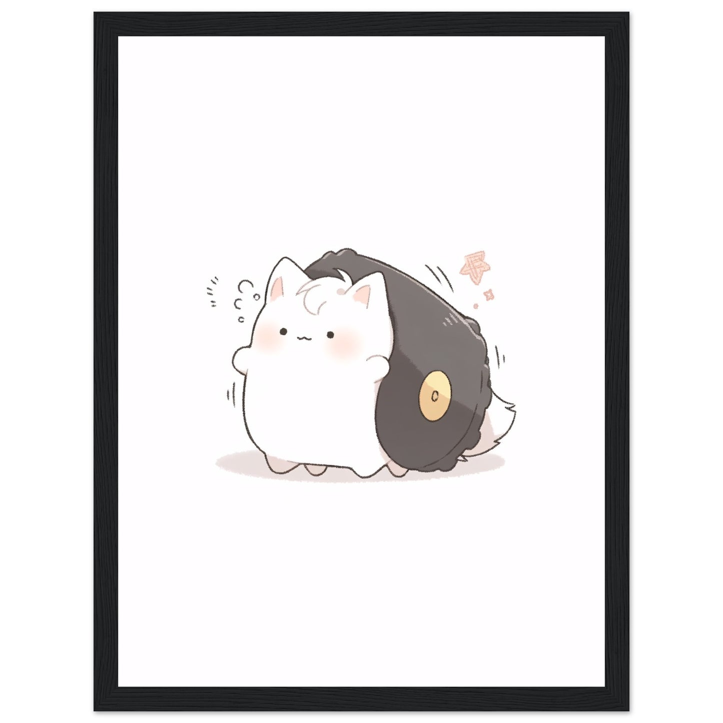 Cute Sushi Cat - Poster