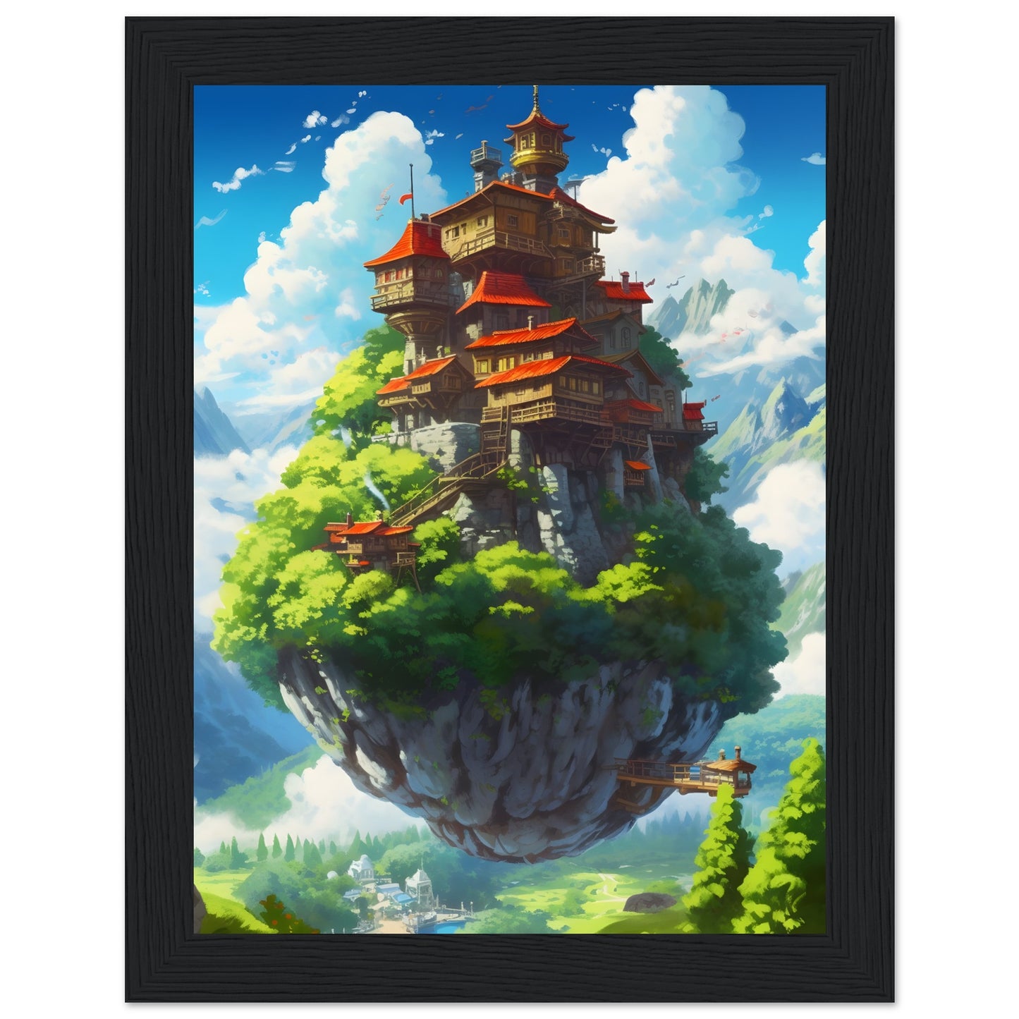 Flying Island - Poster