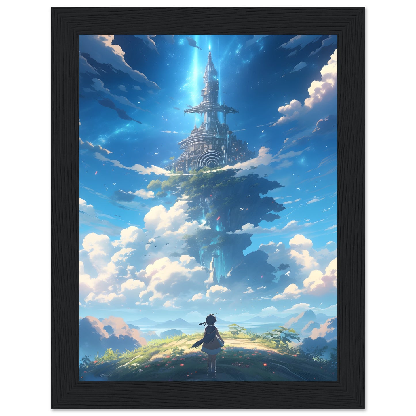 Flying Castle - Poster