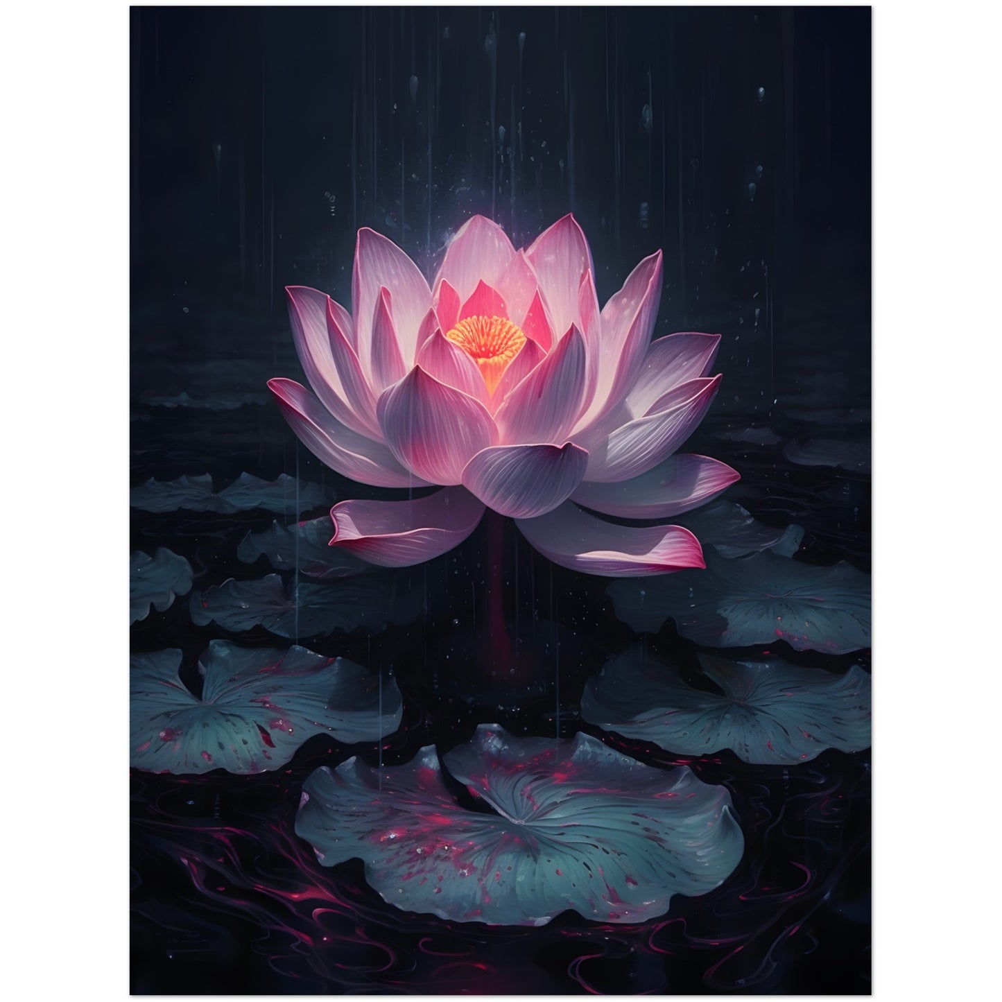 Pink Lotus - Poster