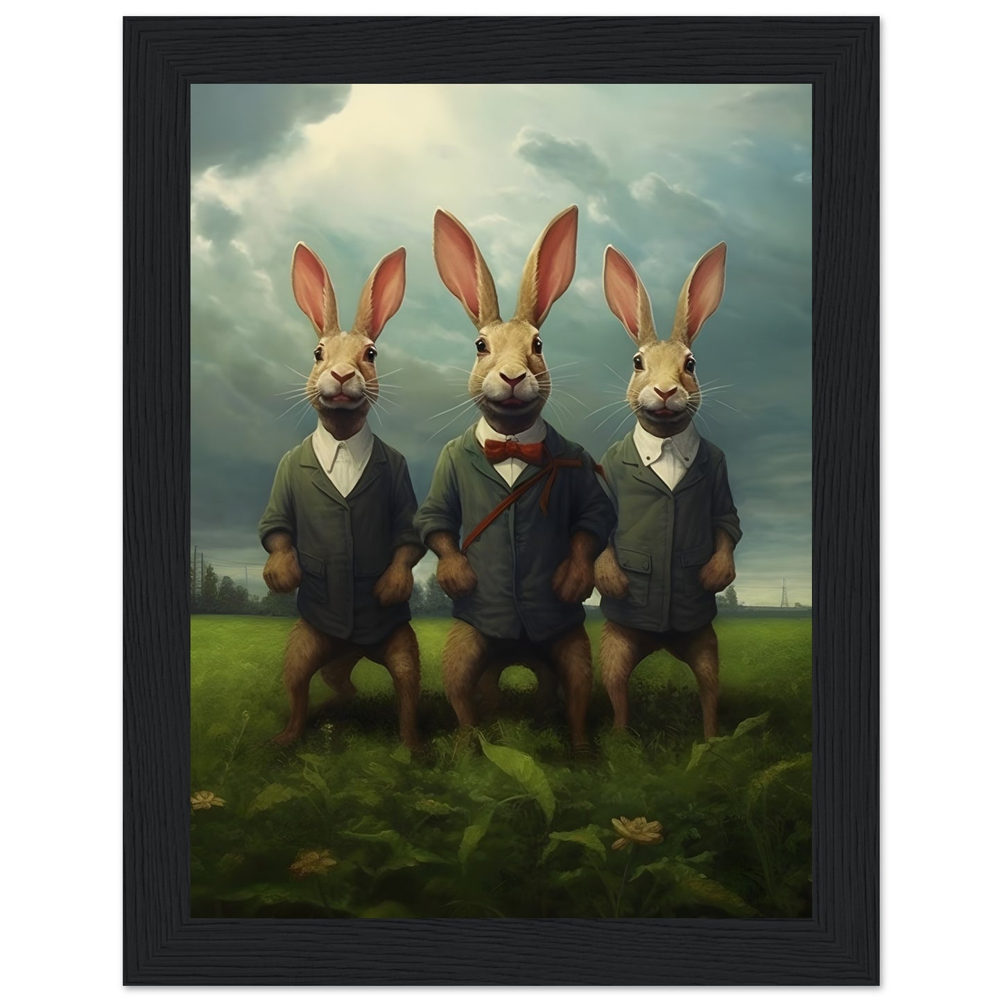 Suited Buns - Poster