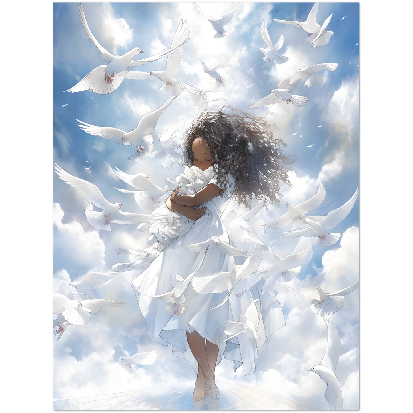 Dancing with the Clouds - Poster