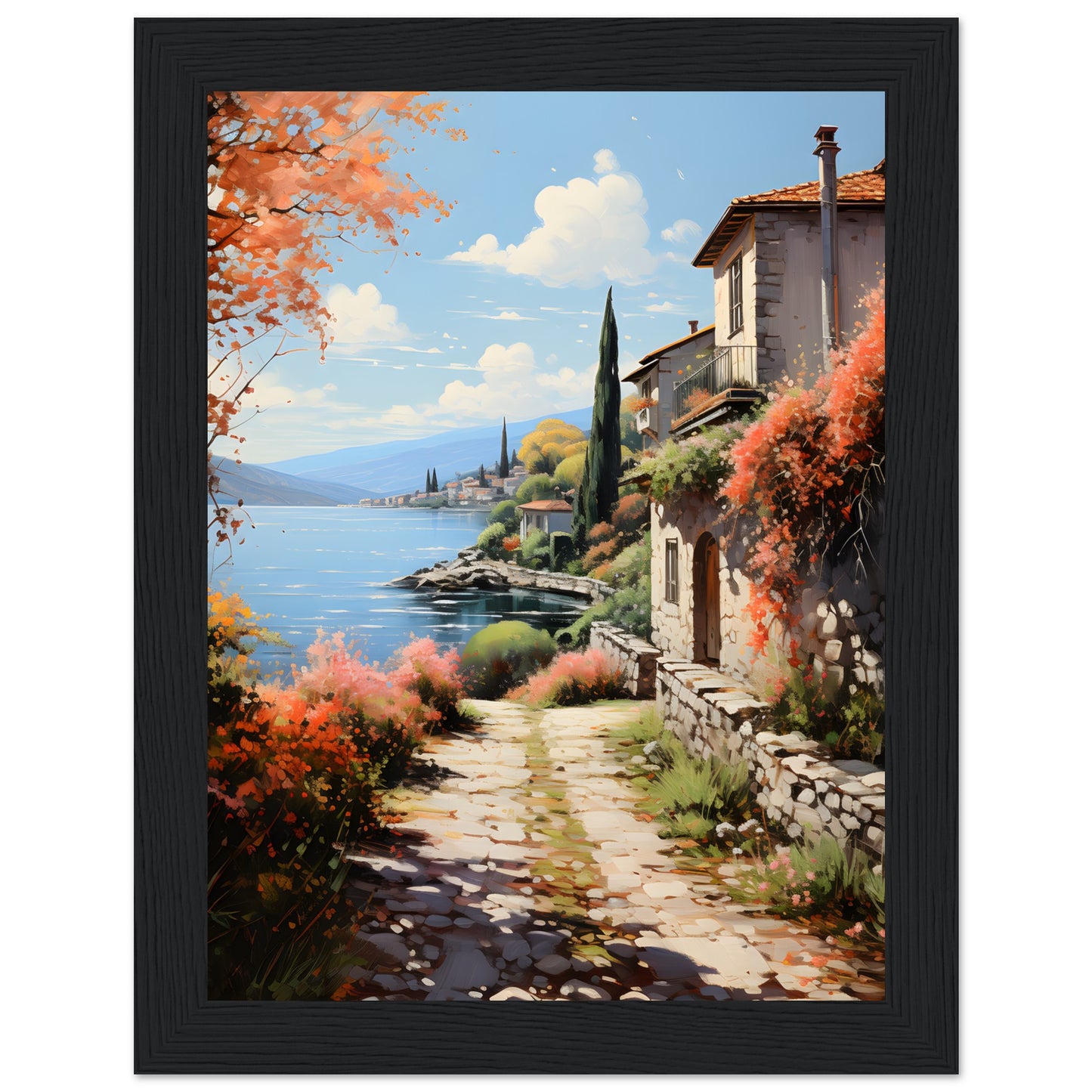Romantic Villages - Poster