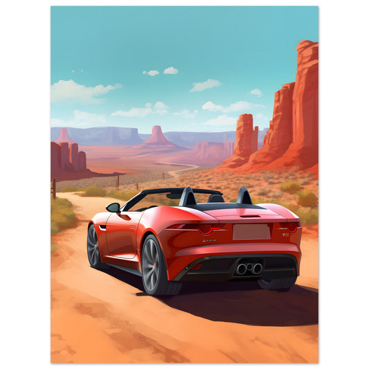 Jaguar F-Type - Poster