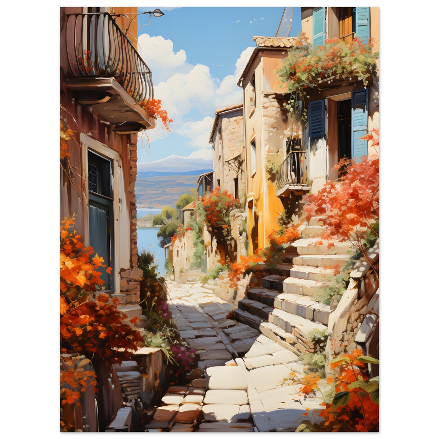 Azure Beauty - Poster