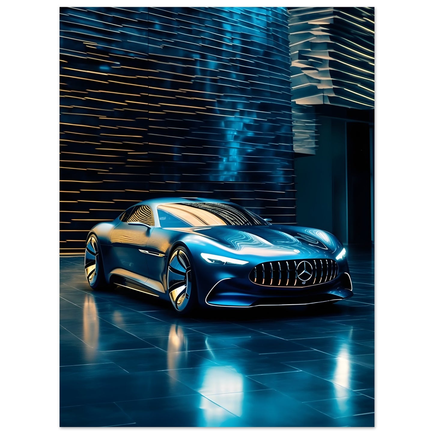 AMG GT Concept - Poster