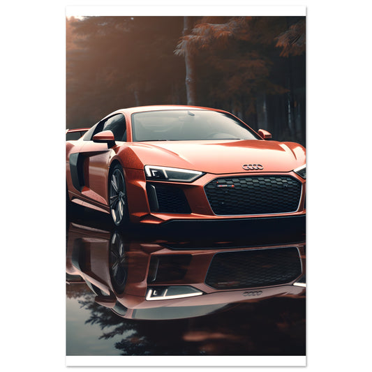Audi R8 - Poster