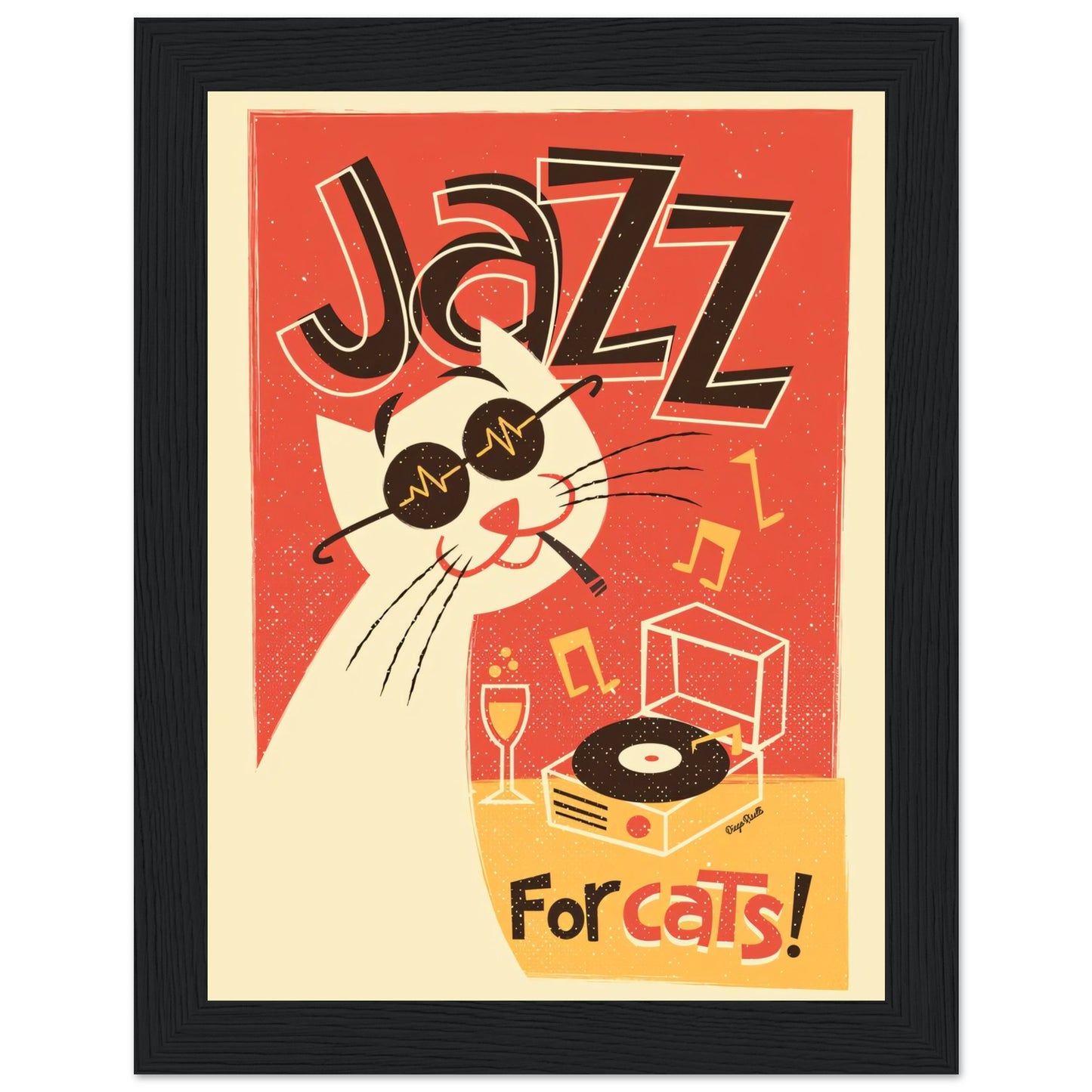 Jazz For Cats! - Poster