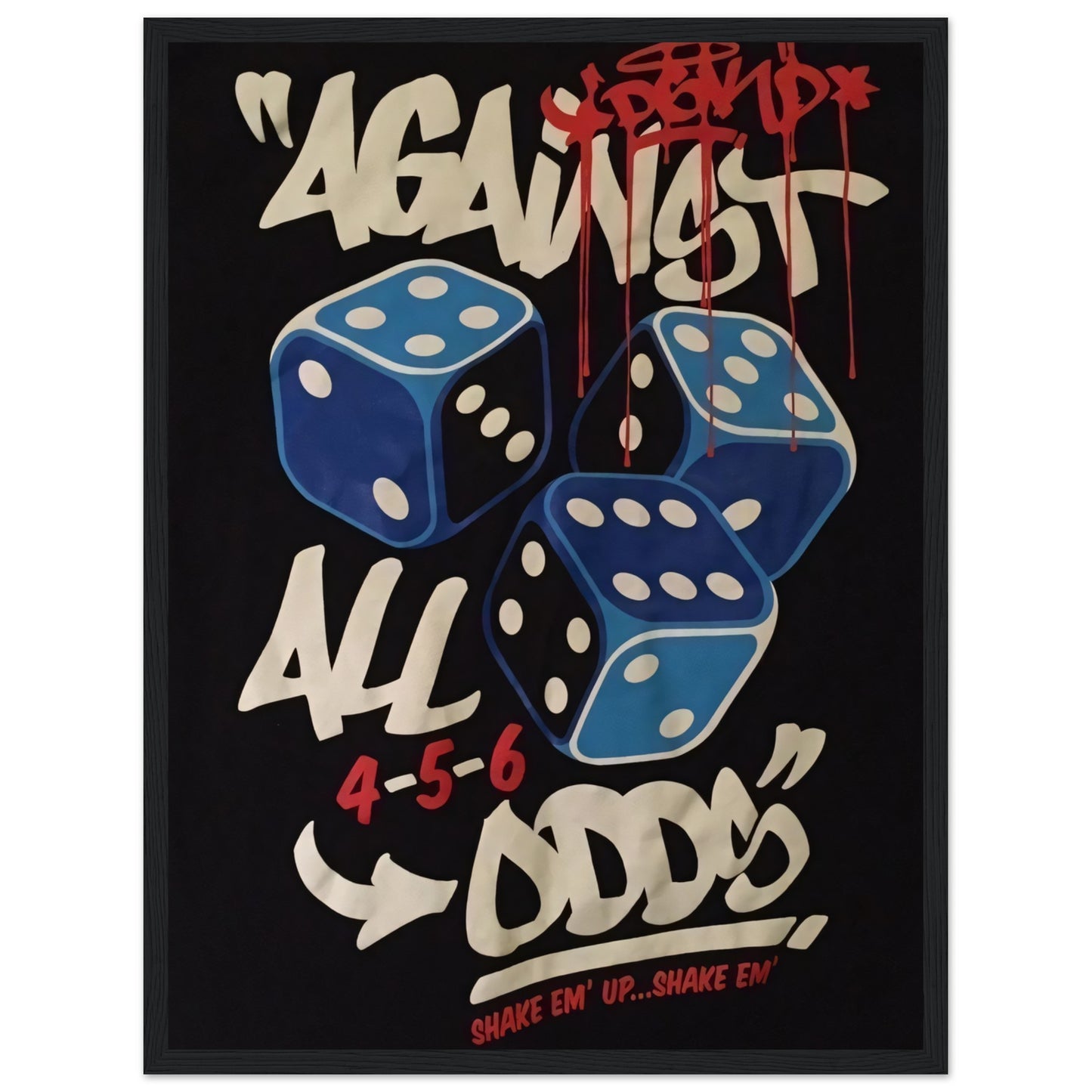 Against all 4-5-6 - Poster