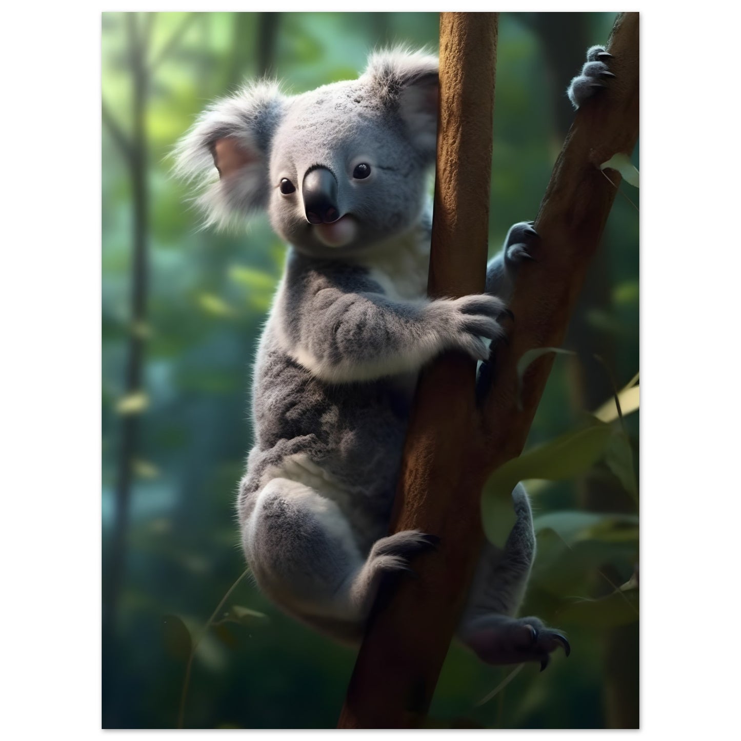 Fluffy and Fabulous - Poster