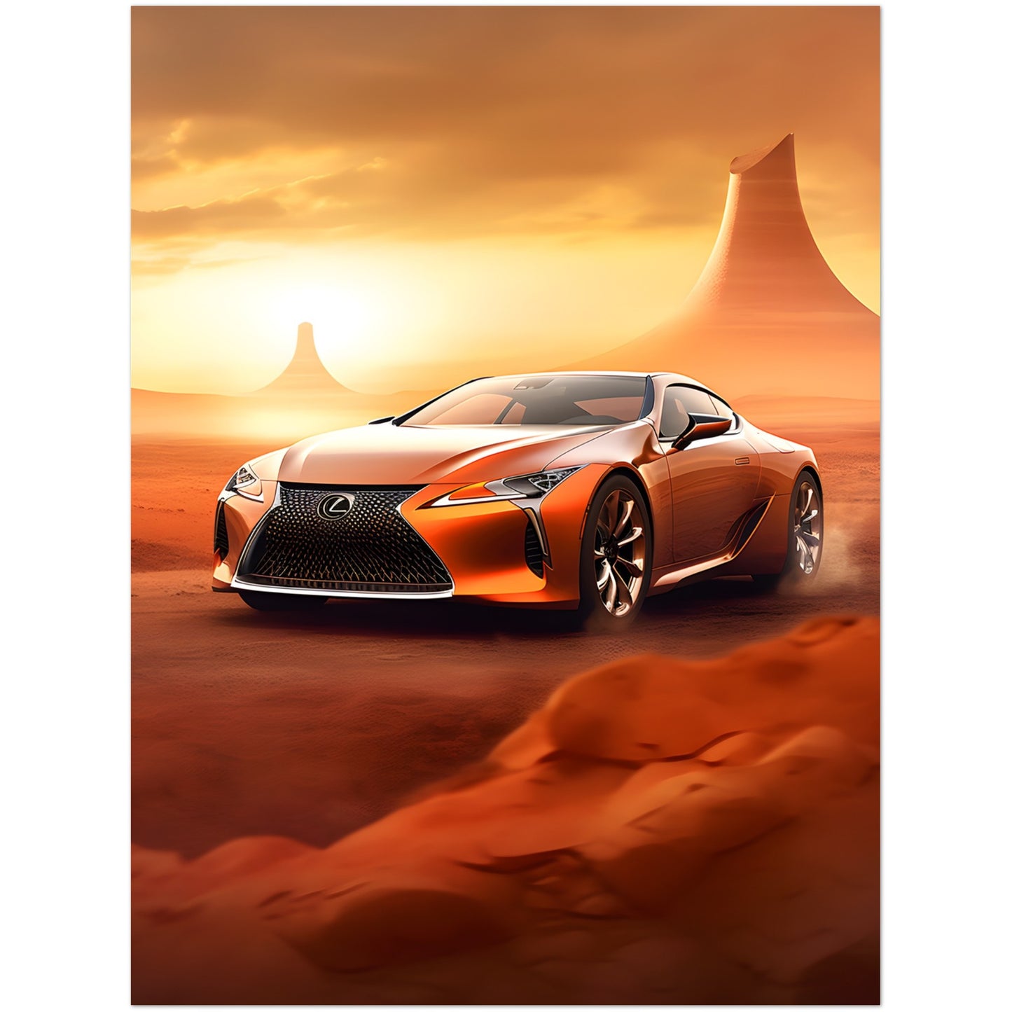 2020 Lexus LC 500 - Poster