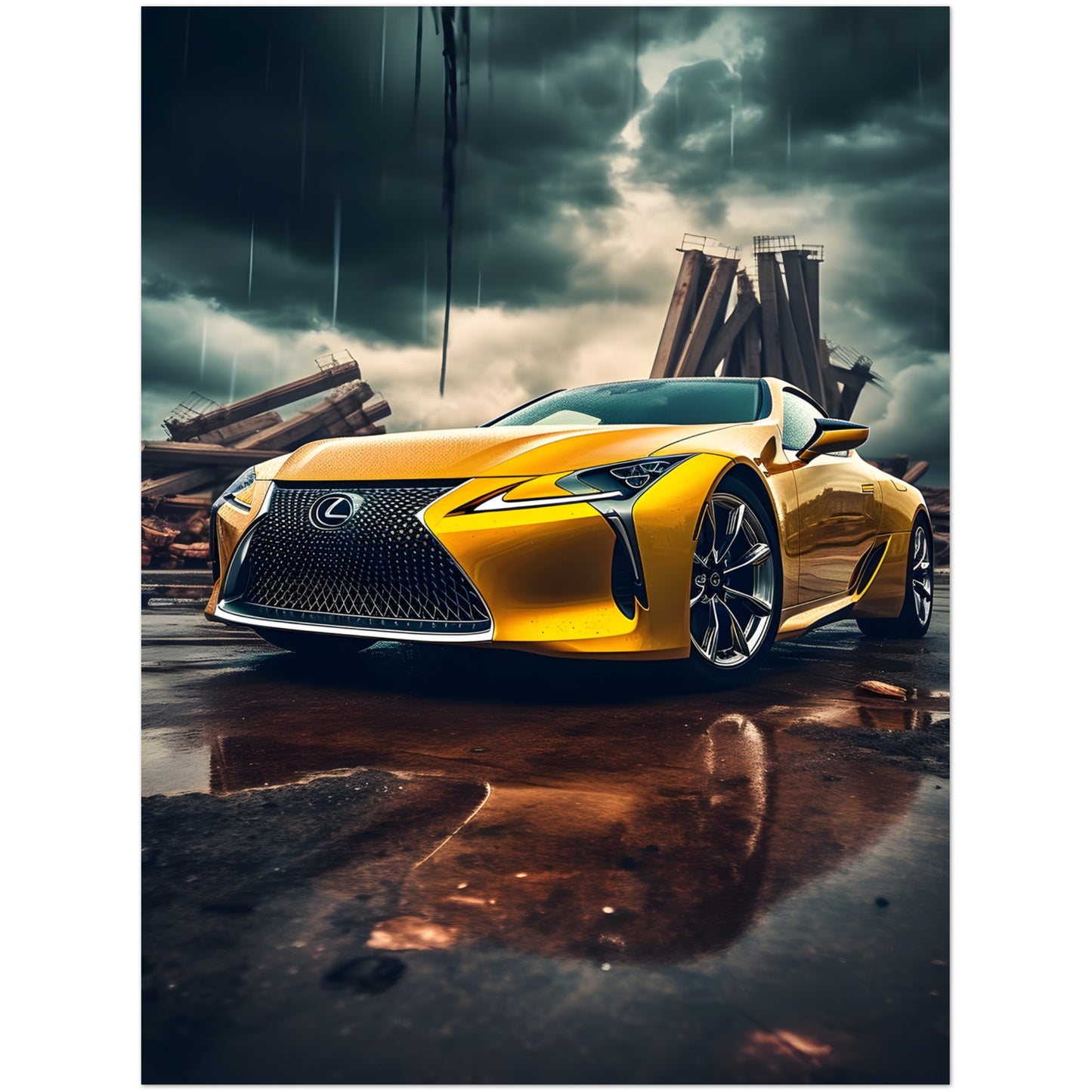 2020 Lexus LC 500 - Poster