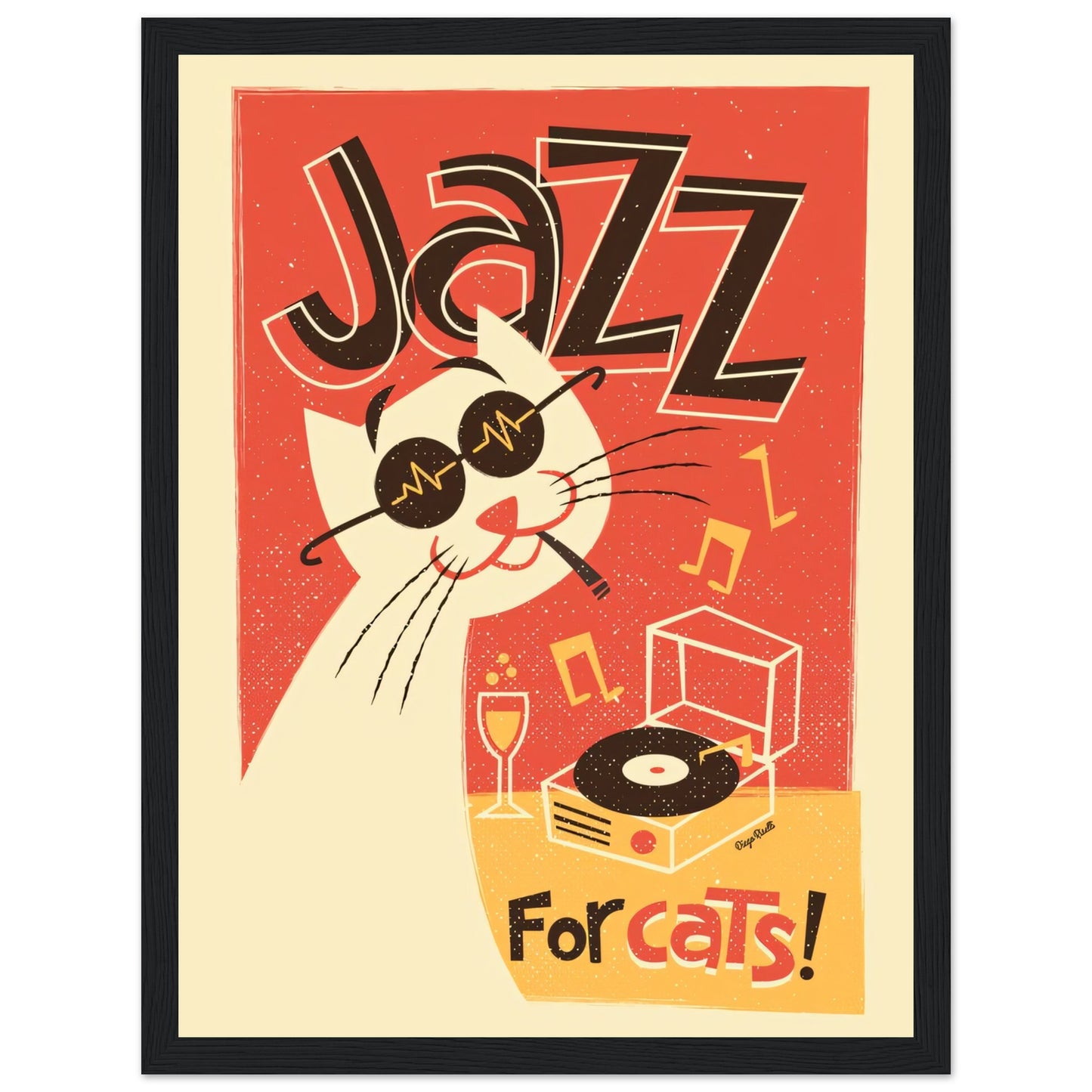 Jazz For Cats! - Poster