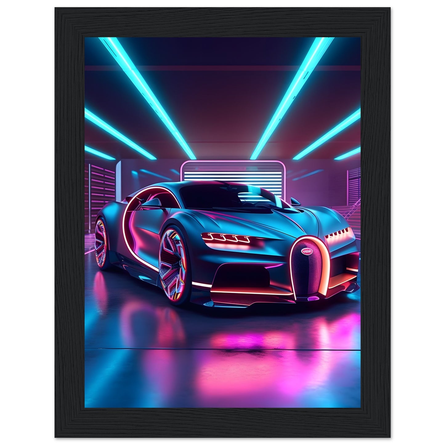 Bugatti Chiron - Poster