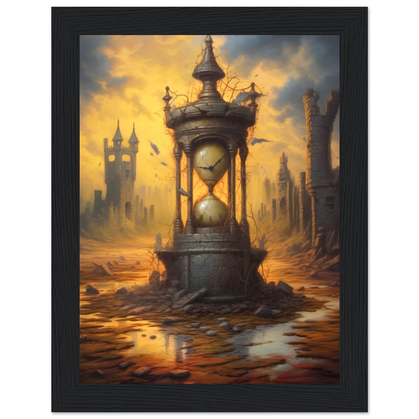 Surreal Timepiece - Poster