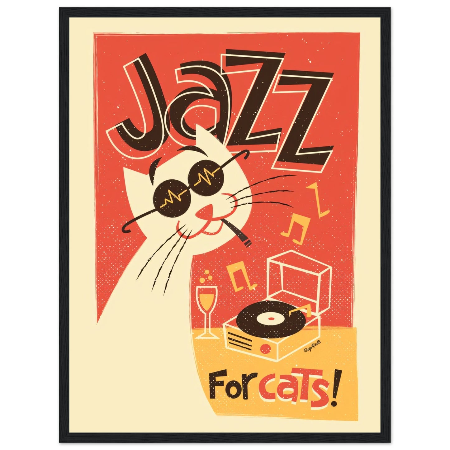 Jazz For Cats! - Poster