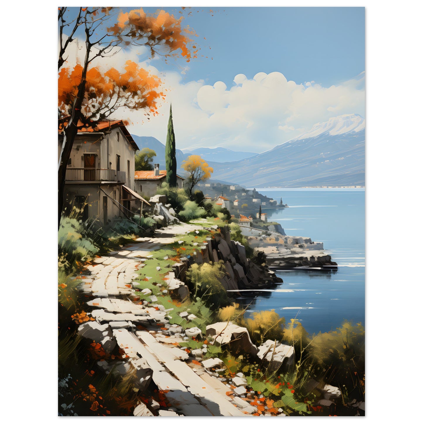 Golden Vineyards - Poster