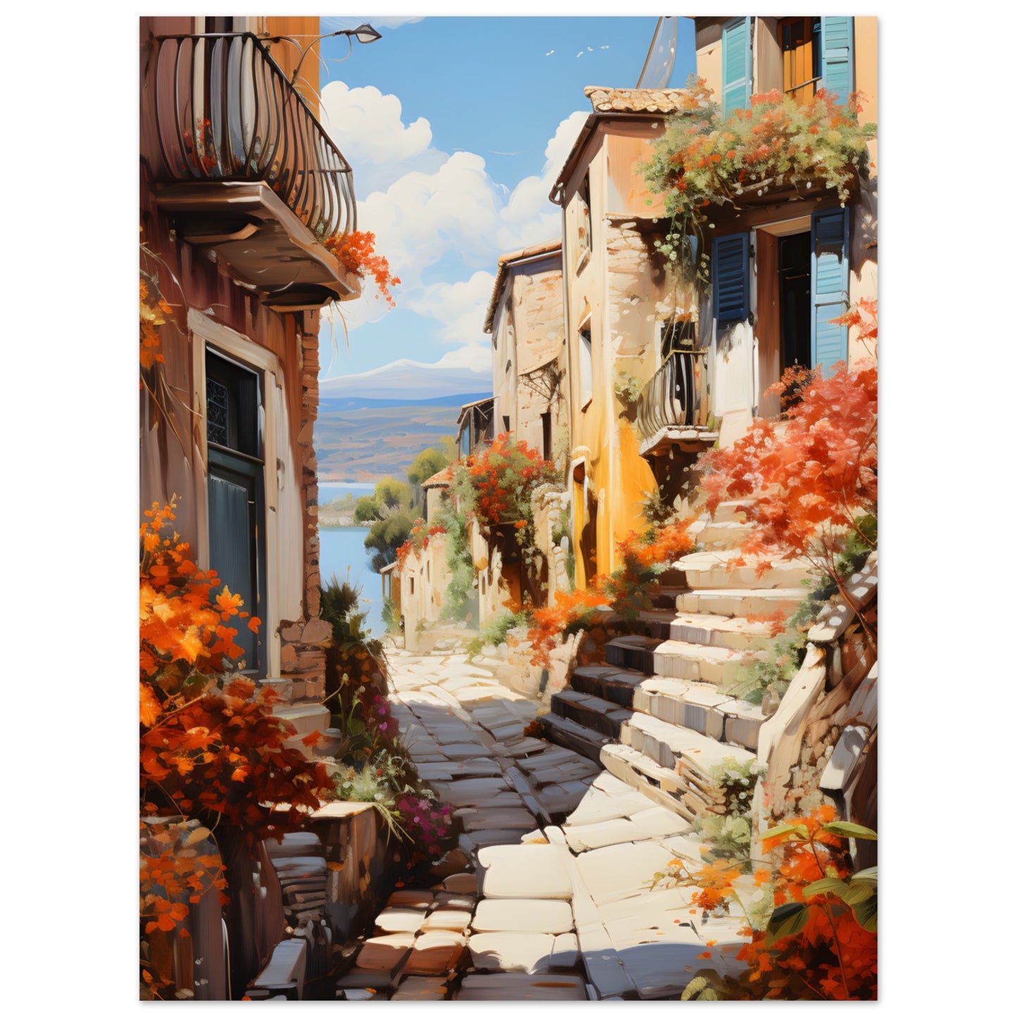 Azure Beauty - Poster