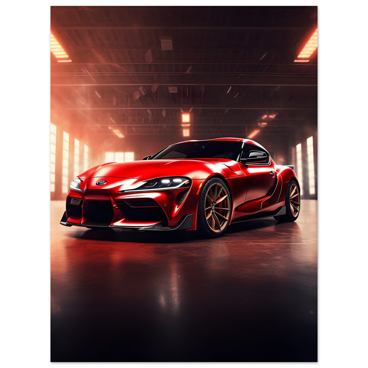 Toyota Supra I - Poster