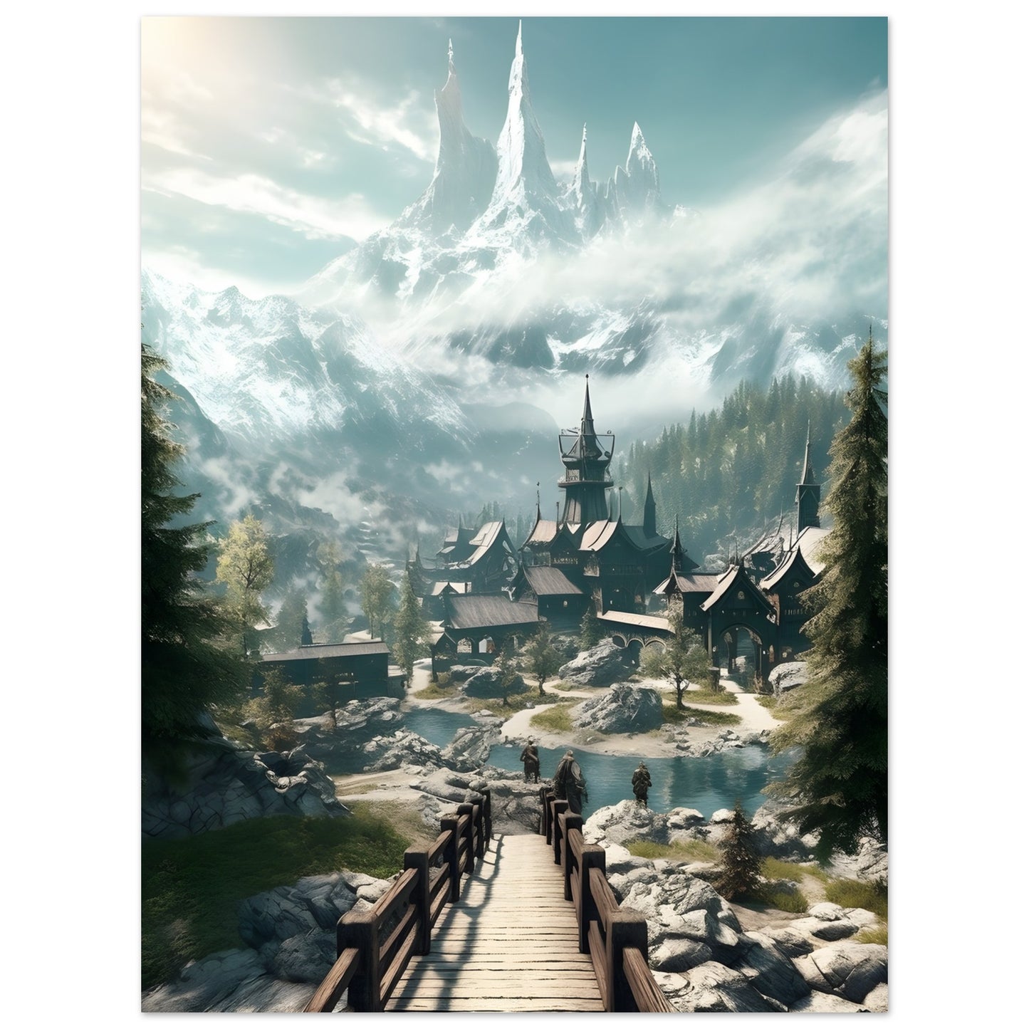 Carrera Blanca - Póster 