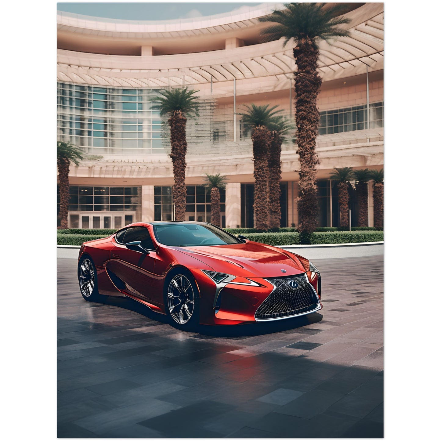 2020 Lexus LC 500 - Poster