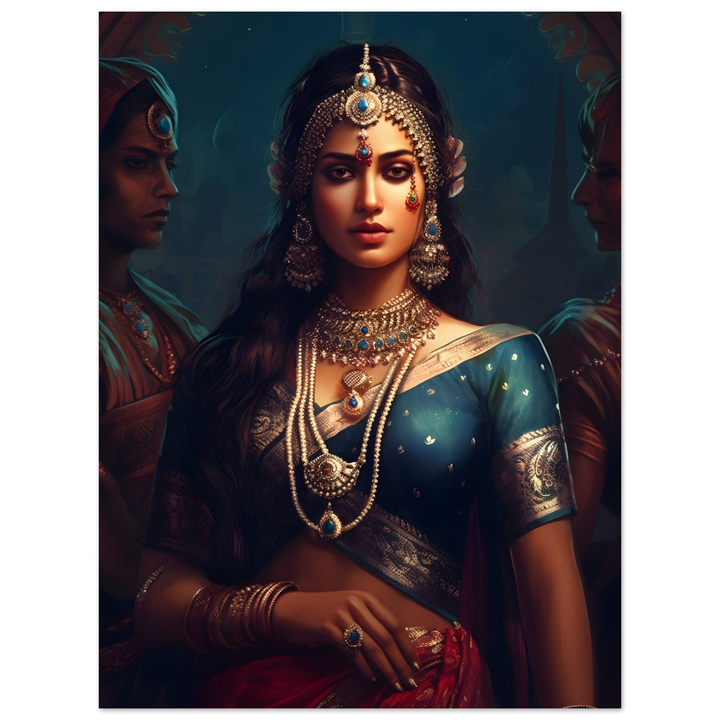 Beautiful Indian Princess - Poster