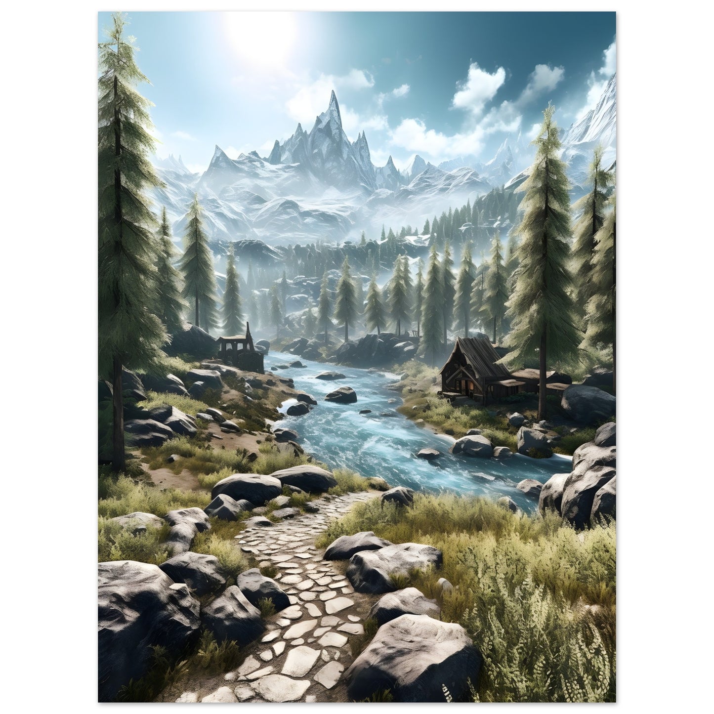 Ethereal Peaks - Poster