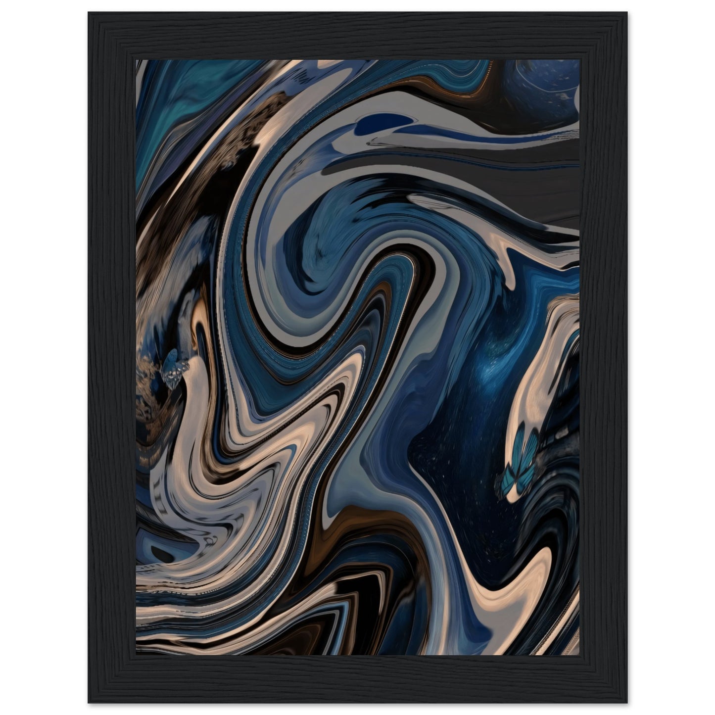 dynamic blau - Poster